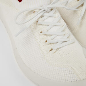 Peu Path White Textile Sneaker for Men