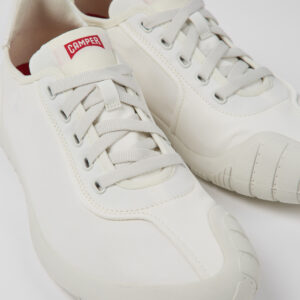 Peu Path White Recycled PET Men's Sneakers.