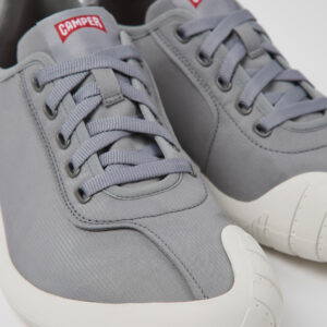 Path Gray textile sneakers for men