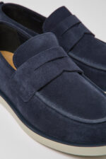Wagon Blue nubuck shoes for men