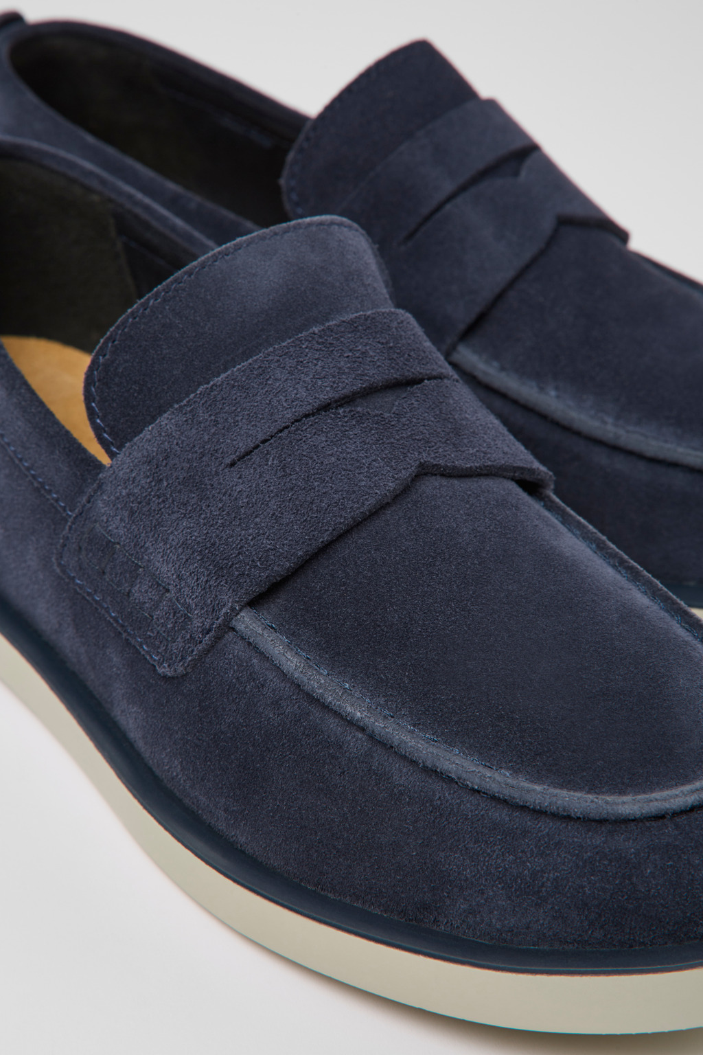 Wagon Blue nubuck shoes for men