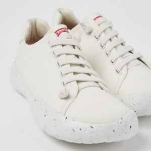 Peu Stadium White textile sneakers for men