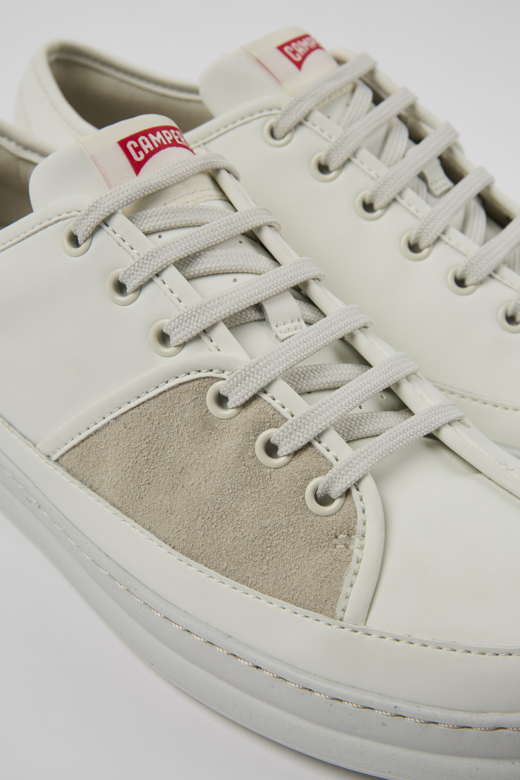 Twins Multicolored leather and nubuck sneakers for men