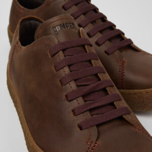 Peu Terreno Brown Nubuck Shoes for Men.