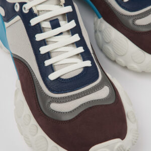 Pelotas Mars Multicolored textile and nubuck sneakers for men