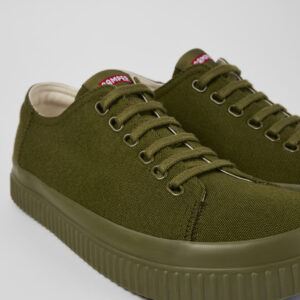 Peu Roda Green Textile Basket for Men