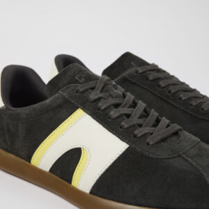 Pelotas Soller Dark Gray Nubuck/Leather Sneaker for Men