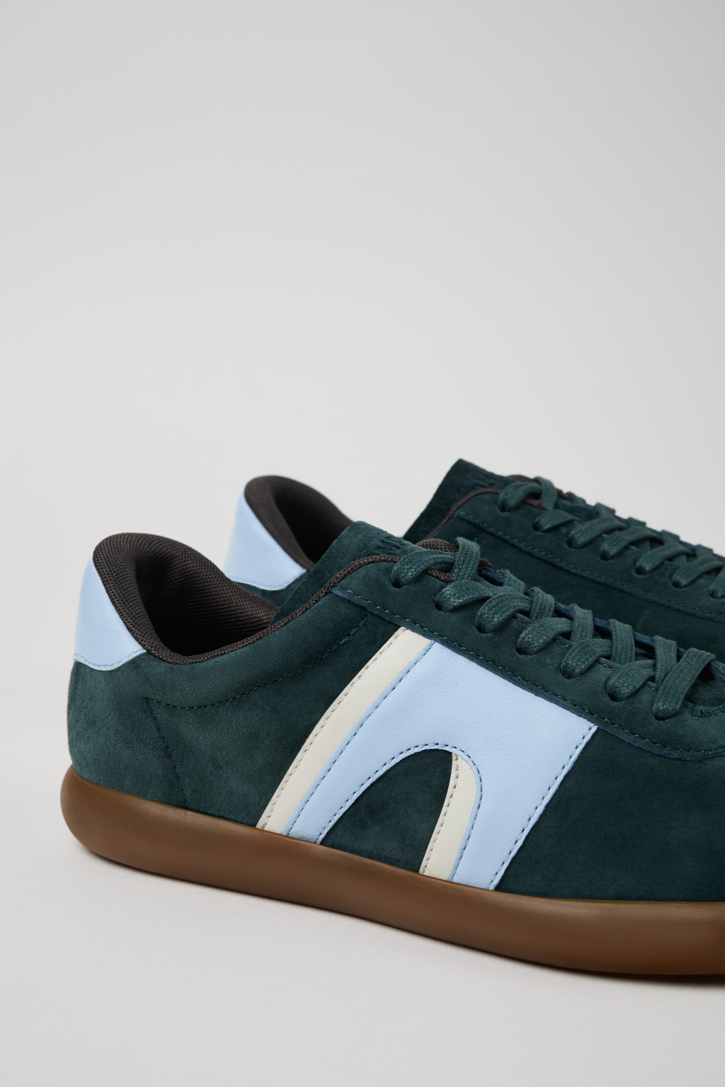 Pelotas Soller Green Nubuck/Leather Sneaker for Men