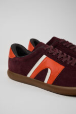 Pelotas Soller Burgundy Nubuck/Leather Sneaker for Men