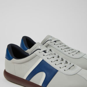 Pelotas Soller Multicolor Leather and Nubuck Sneakers for Men.
