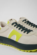 Pelotas Athens Gray-yellow Textile Sneaker for Men