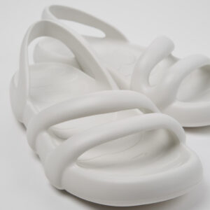 Kobarah Flat White Sandals.