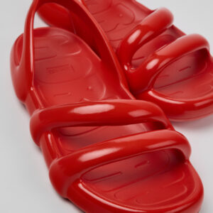 Kobarah Flat Red Sandal.