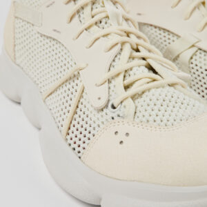 Karst White Textile Sneaker for Men