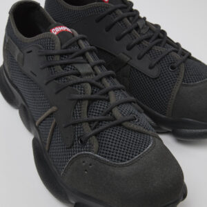 Karst Sorona® Gray and black Textile Sneaker for Men