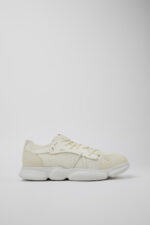 Karst Sorona® White Textile Sneaker for Men
