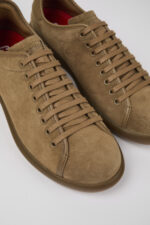 Pelotas Soller Brown Nubuck & Leather Men's Sneakers.