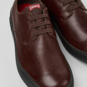 Peu Touring Brown Leather Shoes for Men.