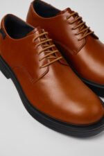 Dean Brown Leather Men's Shoe.