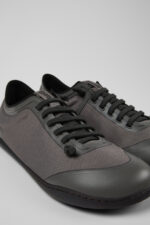 Peu Gray textile shoes for men