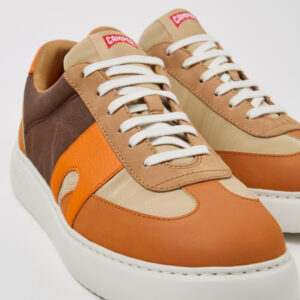Runner K21 Sorona® Multicolor Recycled PET and Nubuck Men's Sneakers.