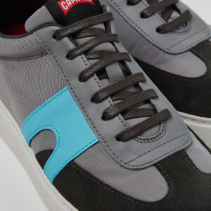 Runner K21 Sorona® Multicolor Recycled PET and Nubuck Sneakers for Men.