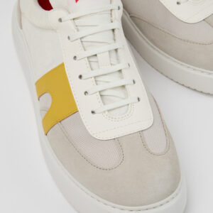 Runner K21 Multicolor Textile and Nubuck Sneakers for Men.