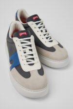 Runner K21 Multicolor Textile and Nubuck Sneakers for Men.