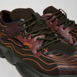 Karst Multicolored Textile Sneaker for Men