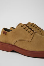 Norman Light brown nubuck shoes for men