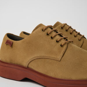 Norman Light brown nubuck shoes for men