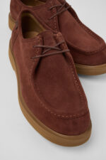 Norman Brown Suede Shoes for Men.