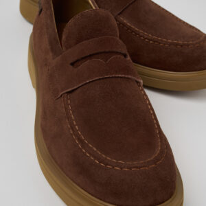 Norman Brown Suede Shoes for Men.