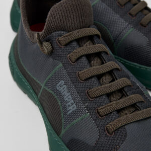 Peu Serra 360º Durable Gray Engineered Material Sneakers for Men