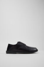 Don Black Leather Shoes for Men.