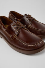 Don Brown Leather Moccasin/Nautical Shoes for Men.