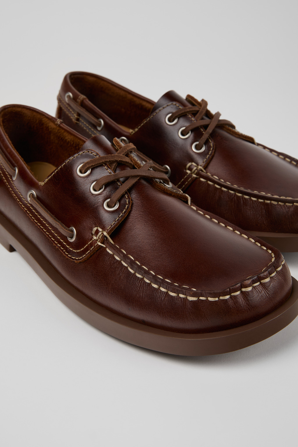 Don Brown Leather Moccasin/Nautical Shoes for Men.