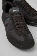 Pelotas Soller Gray Textile and Nubuck Sneakers for Men.