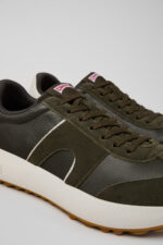 Pelotas Athens Multicolor Leather and Nubuck Sneakers for Men.