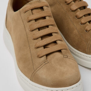 Runner Up Brown Nubuck Sneaker for Women
