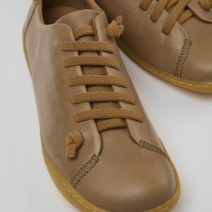 Peu Brown Leather Shoes for Women