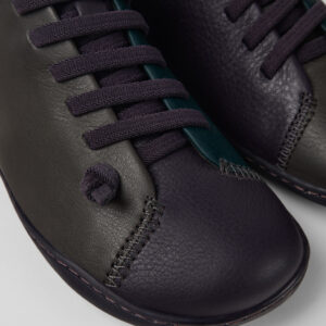 Twins Multicolored Leather Shoes for Women