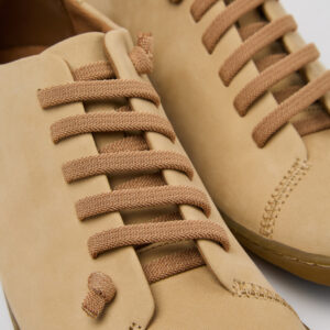 Peu Beige Nubuck Shoes for Women.