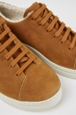 Runner Up Brown suede sneakers