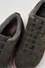 Runner Up Dark grey nubuck sneakers