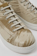 Runner Up Multicolored recycled leather sneakers for women