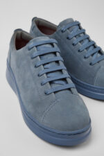 Runner Up Gray Nubuck Sneaker for Women