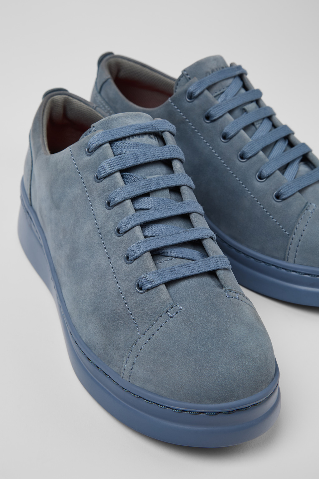Runner Up Gray Nubuck Sneaker for Women