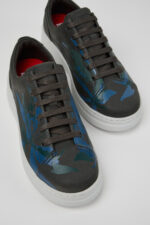 Twins Multicolor Recycled Leather Sneakers for Women.