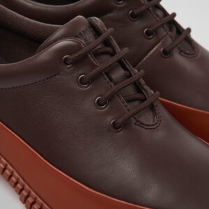 Pix Red and brown shoes for women